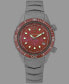 ფოტო #7 პროდუქტის Women's Marina Diver's Multifunctional Titanium Bracelet Watch 40mm