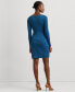 Фото #2 товара Women's Faux-Wrap Sheath Dress