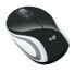 Logitech Wireless Mini Mouse M187 - Ambidextrous - Optical - RF Wireless - 1000 DPI - Black - White