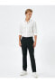 Фото #3 товара Klasik Pantolon Slim Fit Cep Detaylı Düğmeli