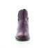Фото #6 товара Miz Mooz Jet Womens Purple Leather Zipper Ankle & Booties Boots