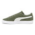 Фото #3 товара Puma Suede Classic Xxi Lace Up Mens Green Sneakers Casual Shoes 37491581