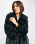 Фото #8 товара French Connection faux fur coat in black