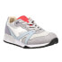 Фото #2 товара Diadora N9000 H Ita Lace Up Mens Grey Sneakers Casual Shoes 172782-75040