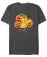 Фото #1 товара Men's Pokemon Pumpkin N Candycorn Short Sleeves T-shirt