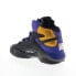 Reebok Shaq Attaq Mens Black Synthetic Lace Up Athletic Basketball Shoes