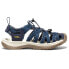 Фото #1 товара Keen Whisper Sport Strappy Womens Blue Casual Sandals 1025039