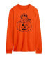 Фото #1 товара Men's Garfield Pumpkin Long Sleeve T-shirt