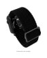 Фото #4 товара Unisex Air 4 Black Braided Loop Silicone Strap