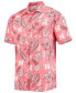 ფოტო #2 პროდუქტის Men's Scarlet Nebraska Huskers Vintage-Like Floral Button-Up Shirt