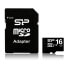 Фото #5 товара Silicon Power SP016GBSTH010V10SP - 16 GB - MicroSDHC - Class 10 - UHS-I - 40 MB/s - Class 1 (U1)