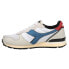 Фото #3 товара Diadora Camaro Icona Lace Up Mens Grey, White Sneakers Casual Shoes 177914-C934