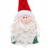 Фото #3 товара Статуэтка Shico Новогодняя Разноцветная с перьями и тканью Дед Мороз 12 x 36 см