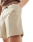 ASOS 4505 Icon 7 inch training short with quick dry in sand Бежевый, XS - W30 - фото #2