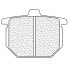 CL BRAKES 2814RX3 Sintered Brake Pads