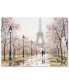 Фото #1 товара The Macneil Studio 'Eiffel Tower Paste' 35" x 47" Canvas Art Print