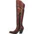 Фото #3 товара Dan Post Boots Seductress Snip Toe Cowboy Womens Brown Dress Boots DP3285