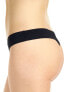commando 259717 Women's Topaz Thong Underwear Black Size S/M