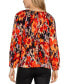 Women's Floral-Print Scoop-Neck Top