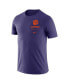 Фото #3 товара Men's Purple Clemson Tigers Team Practice Performance T-shirt