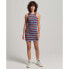 SUPERDRY Vintage Stripe Sleeveless Short Dress