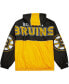 Фото #2 товара Men's Black Boston Bruins Team OG 2.0 Anorak Half-Zip Windbreaker Jacket