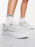 Фото #1 товара Vans Knu Skool Chunky Trainer in grey and silver