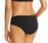 Soluna 262027 Women's Solid Loop Full Moon Black Bikini Bottom Swimwear Size L
