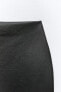 Фото #13 товара Короткая юбка из эластичного трикотажа ZARA