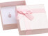 Розовая подарочная коробка для украшений АТ-5 / А5