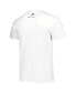 ფოტო #3 პროდუქტის Men's White Logo Collegiate T-shirt