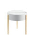 Фото #1 товара Bodfish End Table, White & Natural