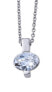 Фото #1 товара Колье CRYSTalp Clear Crystal Simply 32204