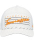 Men's White Downburst Hitch Trucker Snapback Hat