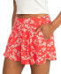 Juniors' Midnight Avenue Flowy Shorts