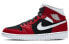 Фото #1 товара Кроссовки Nike Air Jordan 1 Mid Gym Red Black (W) (Красный, Черный)