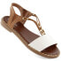 Фото #1 товара M.Daszyński W SAN39 slip-on sandals, white and brown