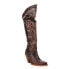 Фото #2 товара Dan Post Boots Kommotion Embroidery Snip Toe Cowboy Womens Brown Casual Boots D