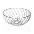 Fruit Bowl Metal Chromed (26 x 12 x 26 cm)