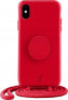 Just Elegance Etui JE PopGrip iPhone X/XS czerwony/cyber red 30016 (Just Elegance) - фото #1