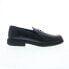 Drew Essex 43950-14 Mens Black Leather Loafers & Slip Ons Penny Shoes