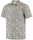 ფოტო #3 პროდუქტის Men's Gray Texas Longhorns Super Slack Tide Button-Up Shirt