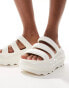 Фото #1 товара Crocs Mega crush 3 strap sandals in chalk