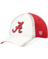 Фото #1 товара Men's White, Crimson Alabama Crimson Tide Iconic Flex Hat