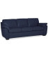 Фото #3 товара Lothan 87" Leather Sofa, Created for Macy's