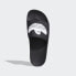 adidas originals Shmoofoil Slides 一字拖鞋 男女同款 黑白