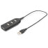 Фото #1 товара USB-разветвитель Digitus by Assmann AB-50001-1 Чёрный