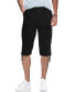 Фото #1 товара Men's Belted Capri Cargo Shorts