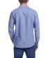 ფოტო #2 პროდუქტის Men's Long Sleeve Solid Cotton Twill Shirt