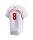 Men's Nick Castellanos White Philadelphia Phillies Home Limited Player Jersey Белый, S - фото #3